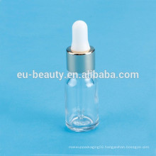 glass dropper bottle Clear blue green amber